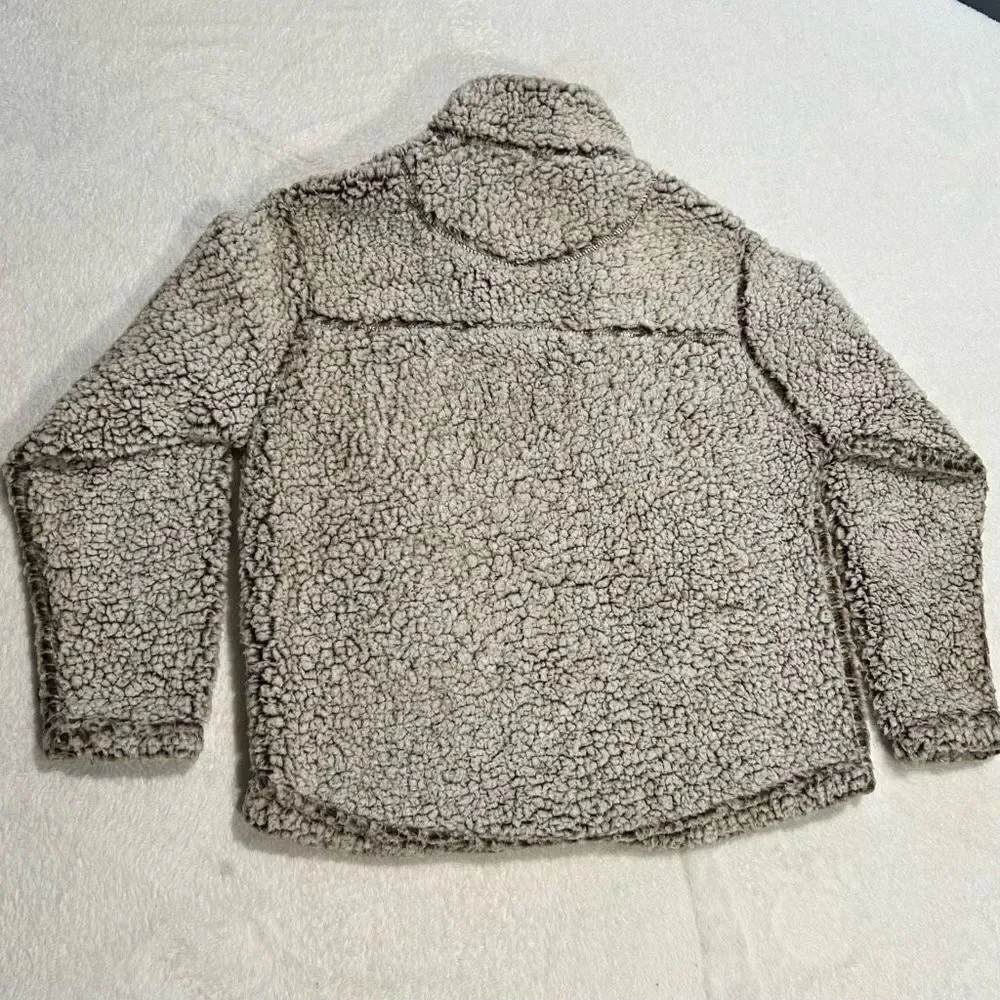 Cuddly Sherpa Pullover Jacket size 14/16